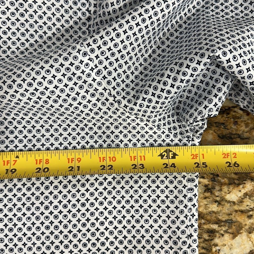 Rosso Milano Italy All Over Print Long Sleeve Dress Shirt Size XL - Picture 10 of 12